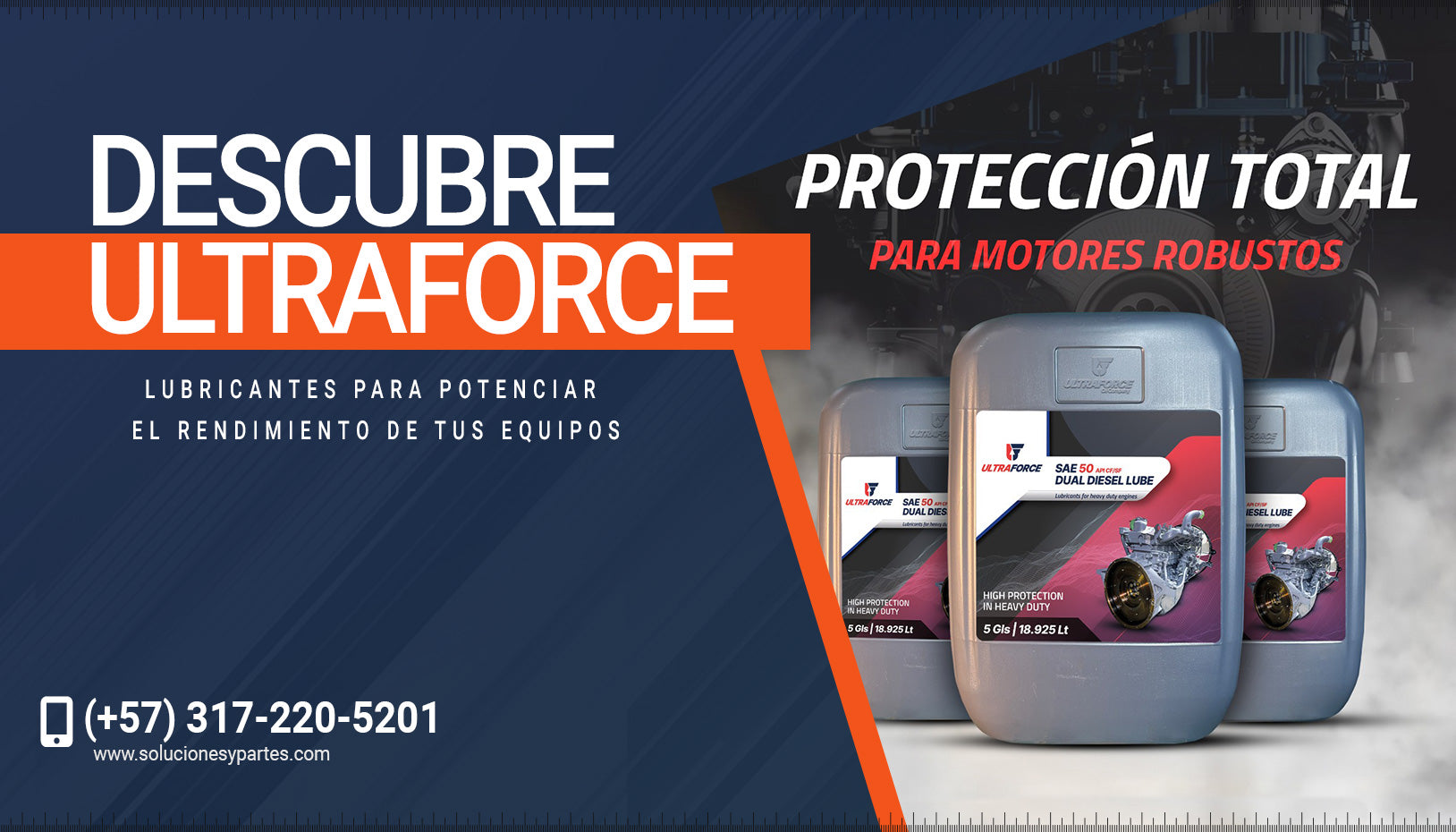 Descubre Ultraforce: Lubricantes para potenciar el rendimiento de tus equipos