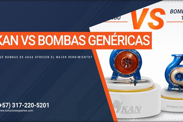 KAN vs BOMBAS GENÉRICAS: ¿Qué bombas de agua ofrecen el mejor rendimiento?