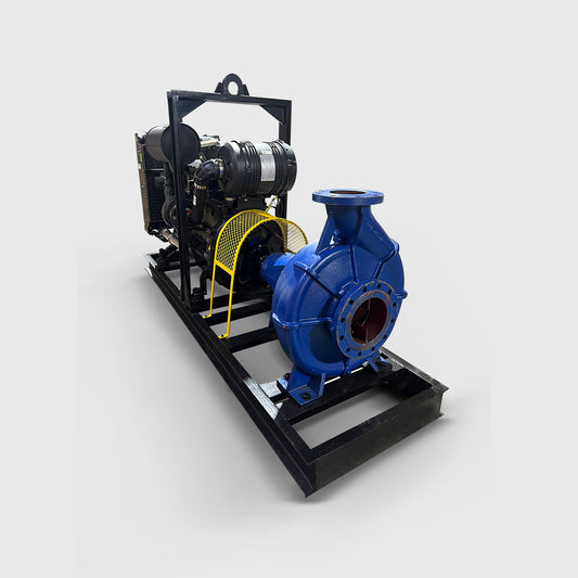 Motobomba con motor Baudouin 241HP y bomba de agua 150/50